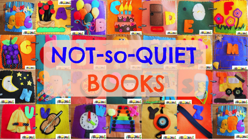 Quiet Books - tobringtogether.com