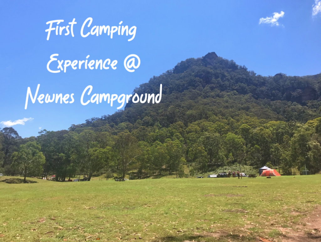 First Camping at Newnes Campground NSW, 2019