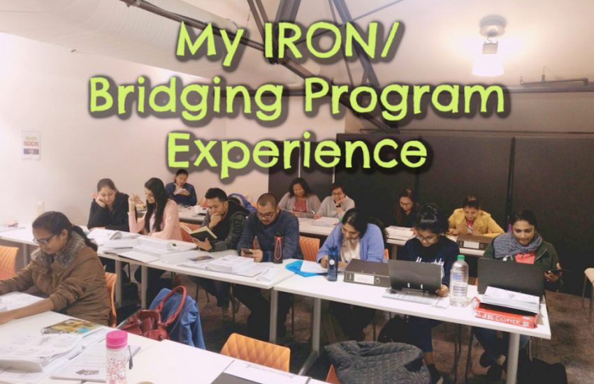 IRON Bridging program experience - tobringtogether.com