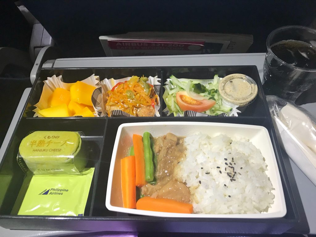 Philippine Airlines Flight Meal