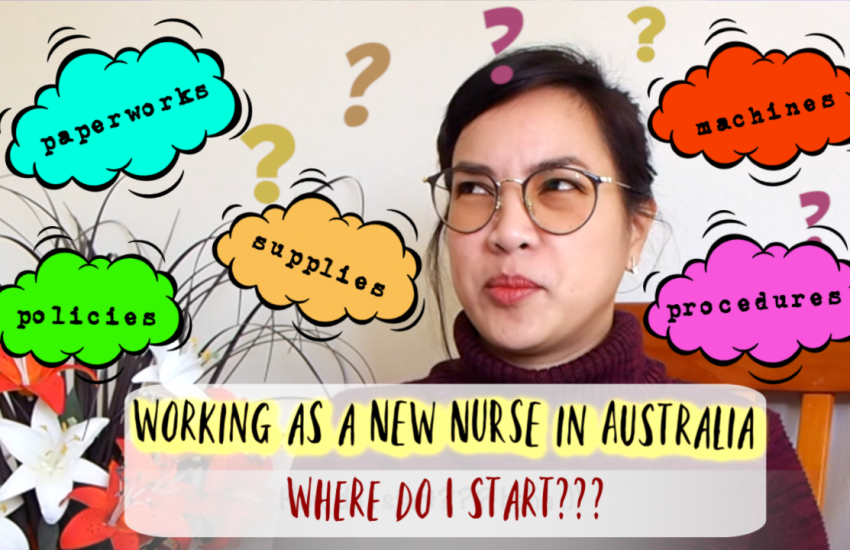 Working as a new nurse in Australia